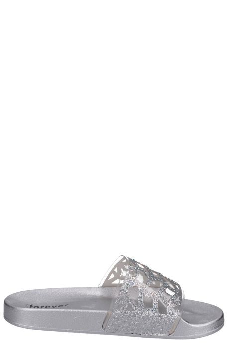 Сабо женские GLAMFOREVER 2081-211 silver. Дом Обуви.